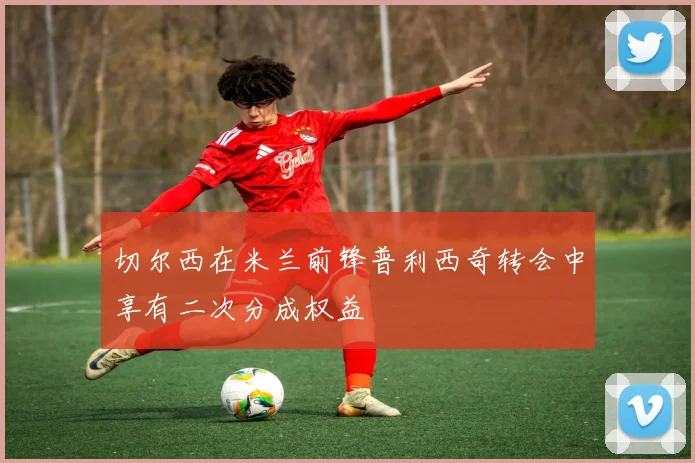 切尔西在米兰前锋普利西奇转会中享有二次分成权益